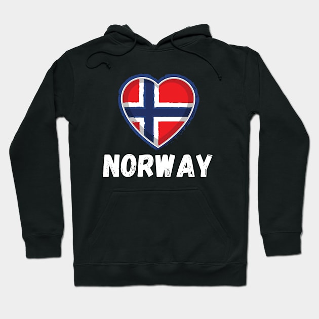 My Country My Love Norway Hoodie by JokenLove